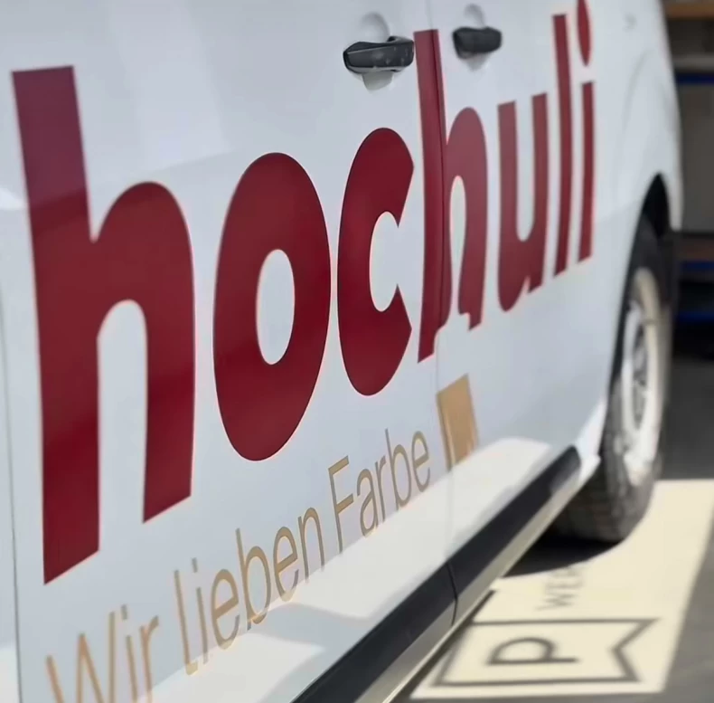 Autobeschriftung, klebfolien